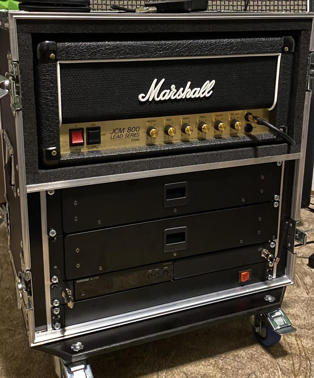 Case + 6U rack pro Marshall SC20h (mini JCM800)