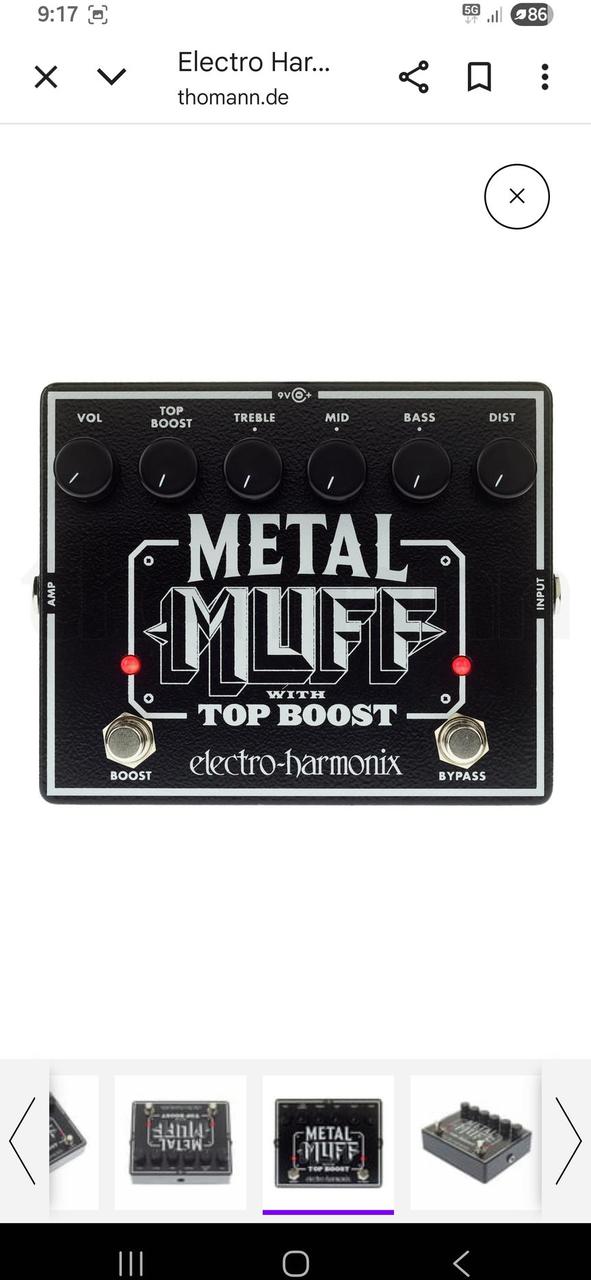 Metal Muff distortion