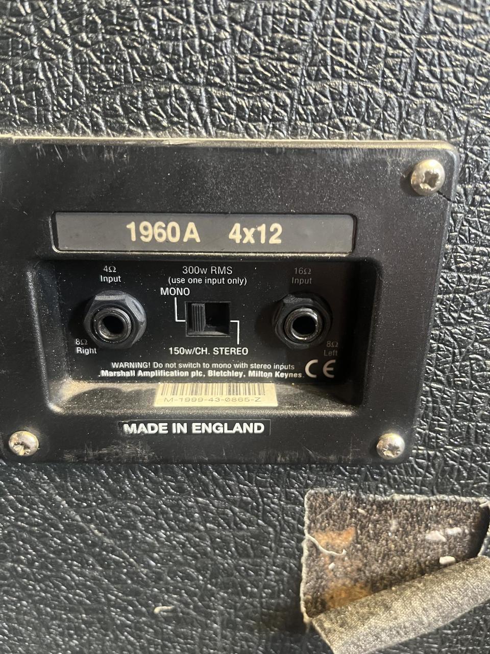 Marshall JCM900 4x12