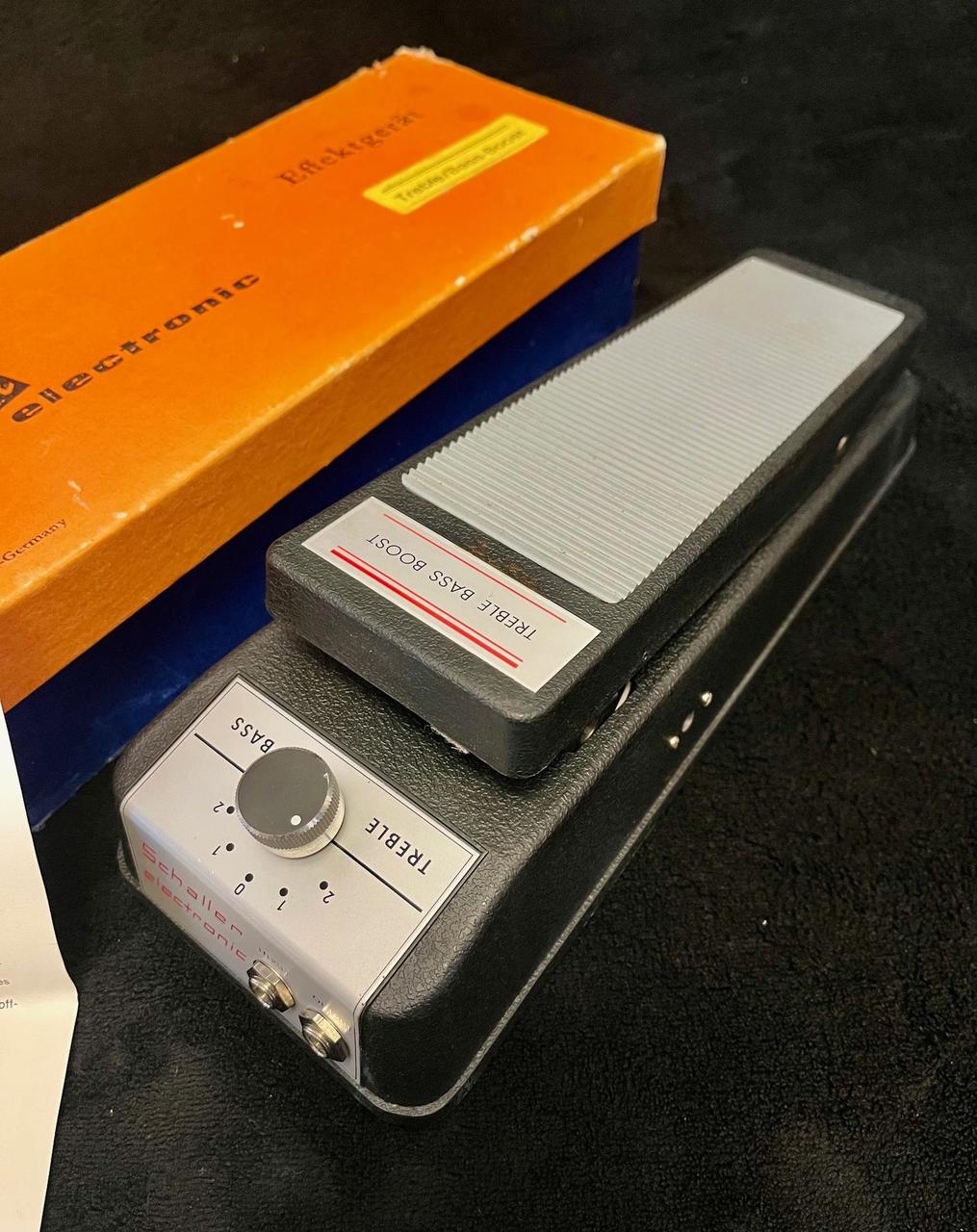 SCHALLER TREBLE - BASS BOOST  -  VINTAGE 70´s