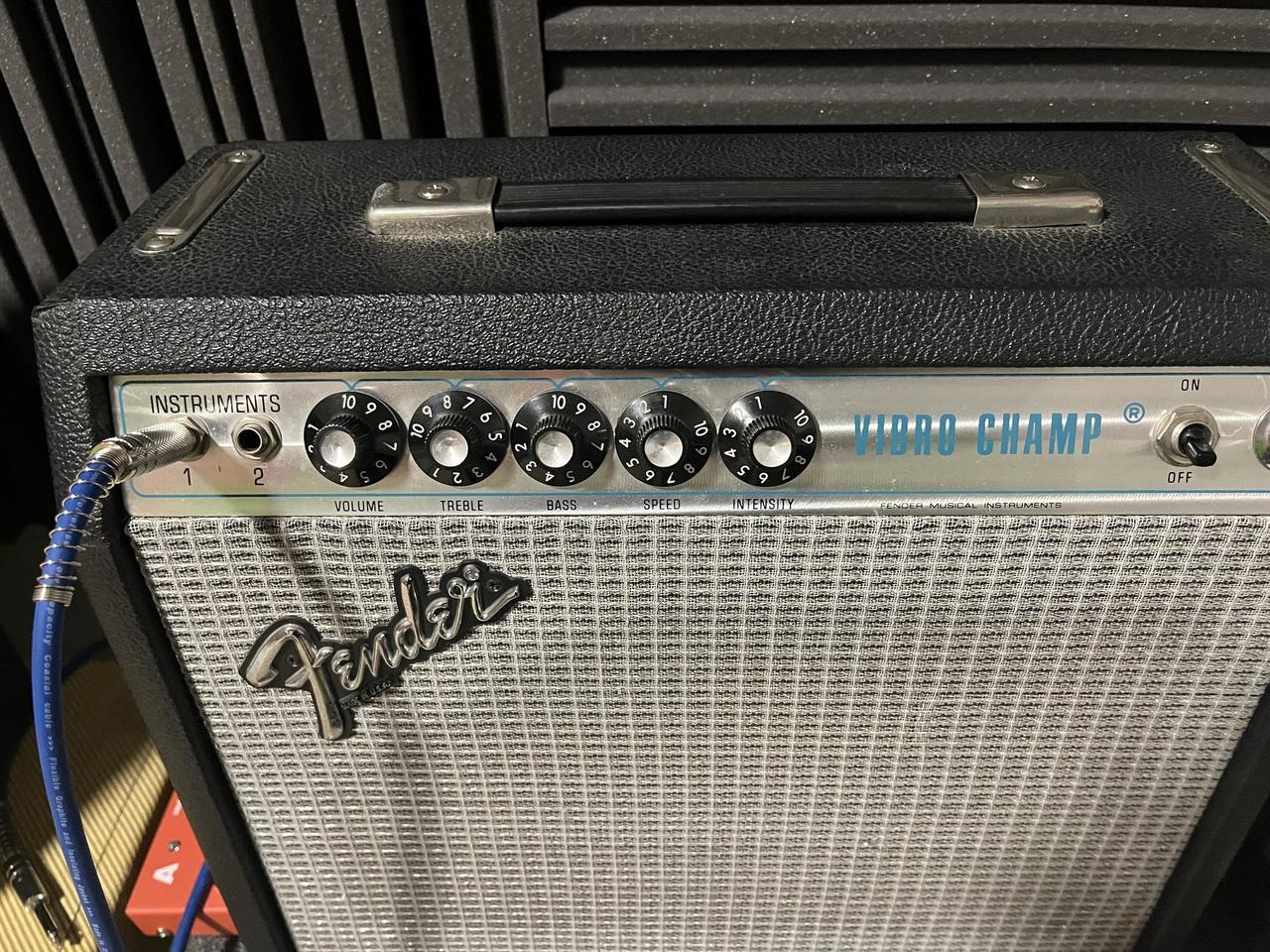 2xfender silverface Vibrochamp 1978