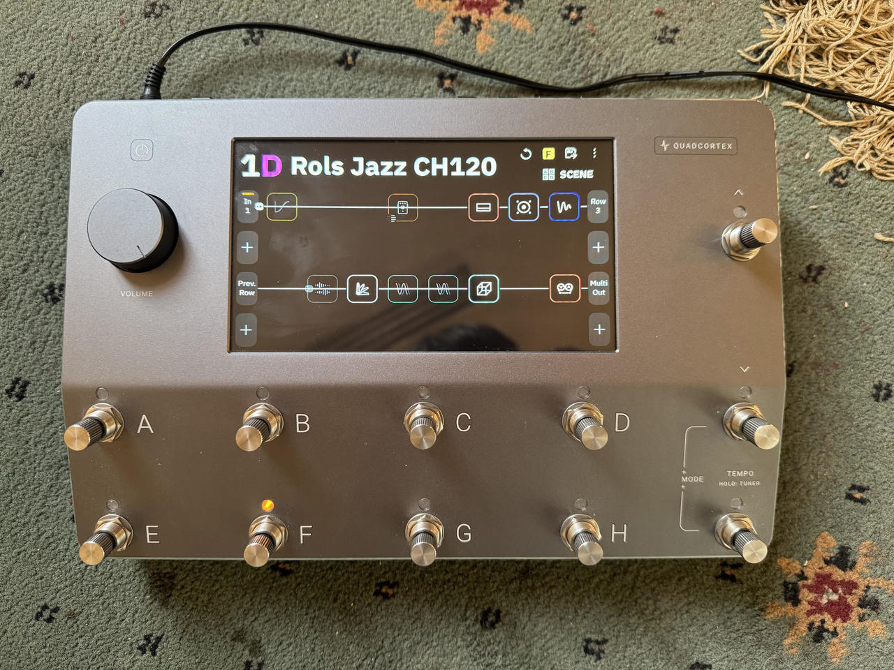 Quad Cortex + original GigCase