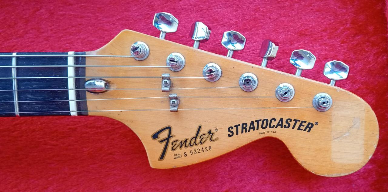 Fender Stratocaster USA 1979-snímače X1- Dark rosewood