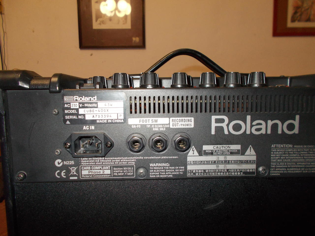 Roland Cube 40 GX