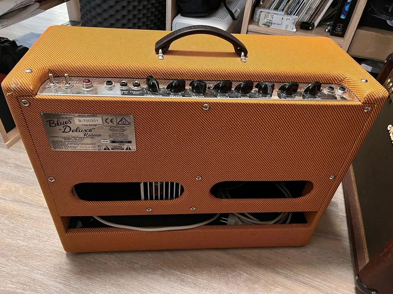 fender blues deluxe reissue Výmena .