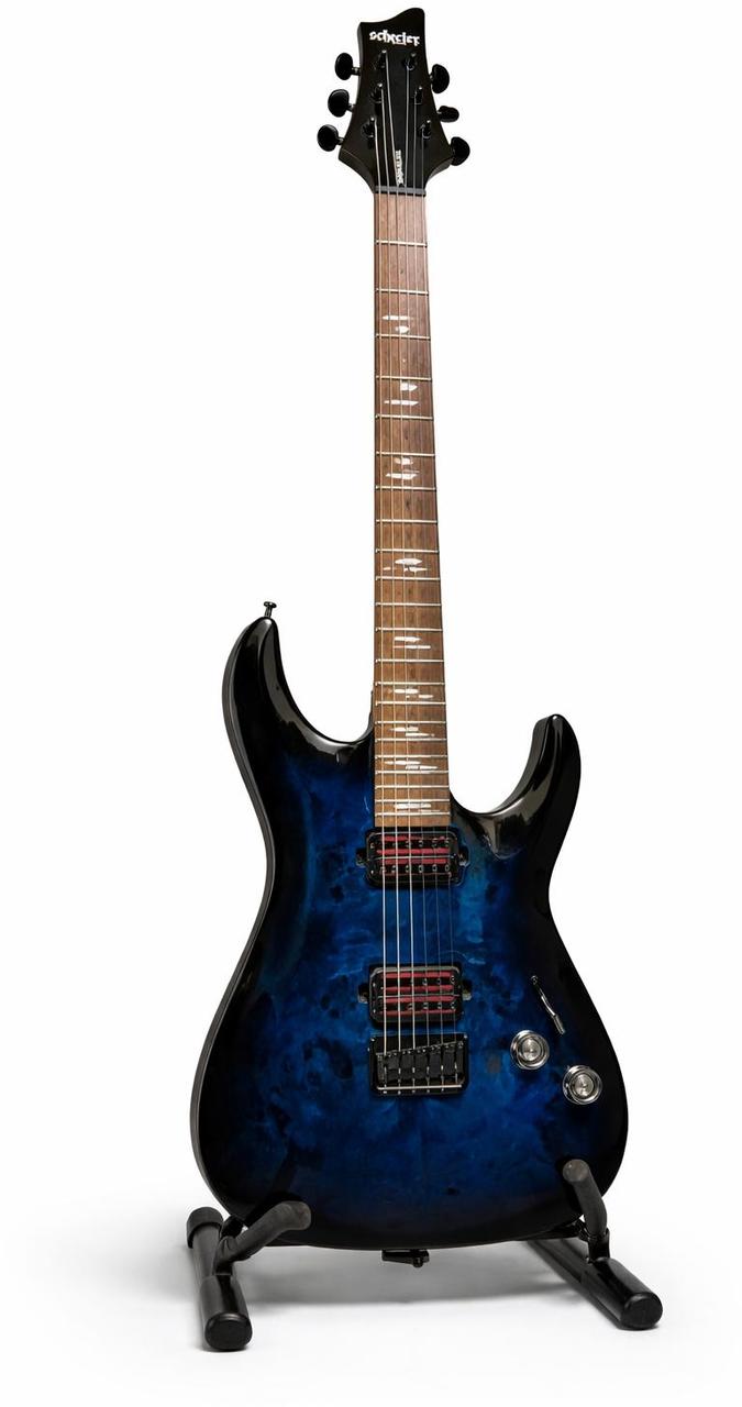 SCHECTER Omen Elite-6 - See-Thru Blue Burst - TOP stav