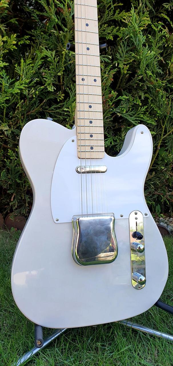 Musikraft/USACG Telecaster '54 Whiteguard /Blonde Ash/