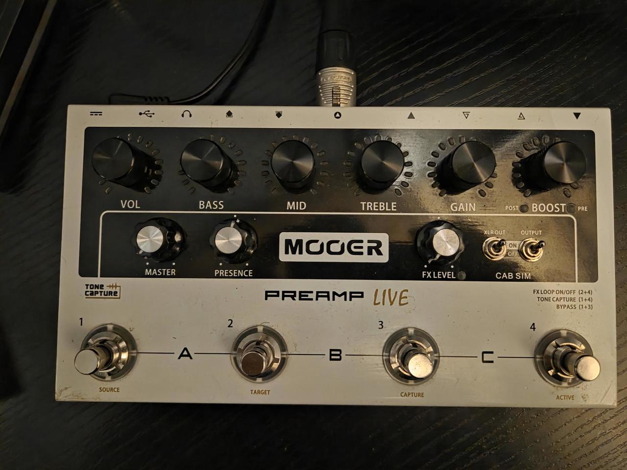 Multiefekt MOOER Preamp Live