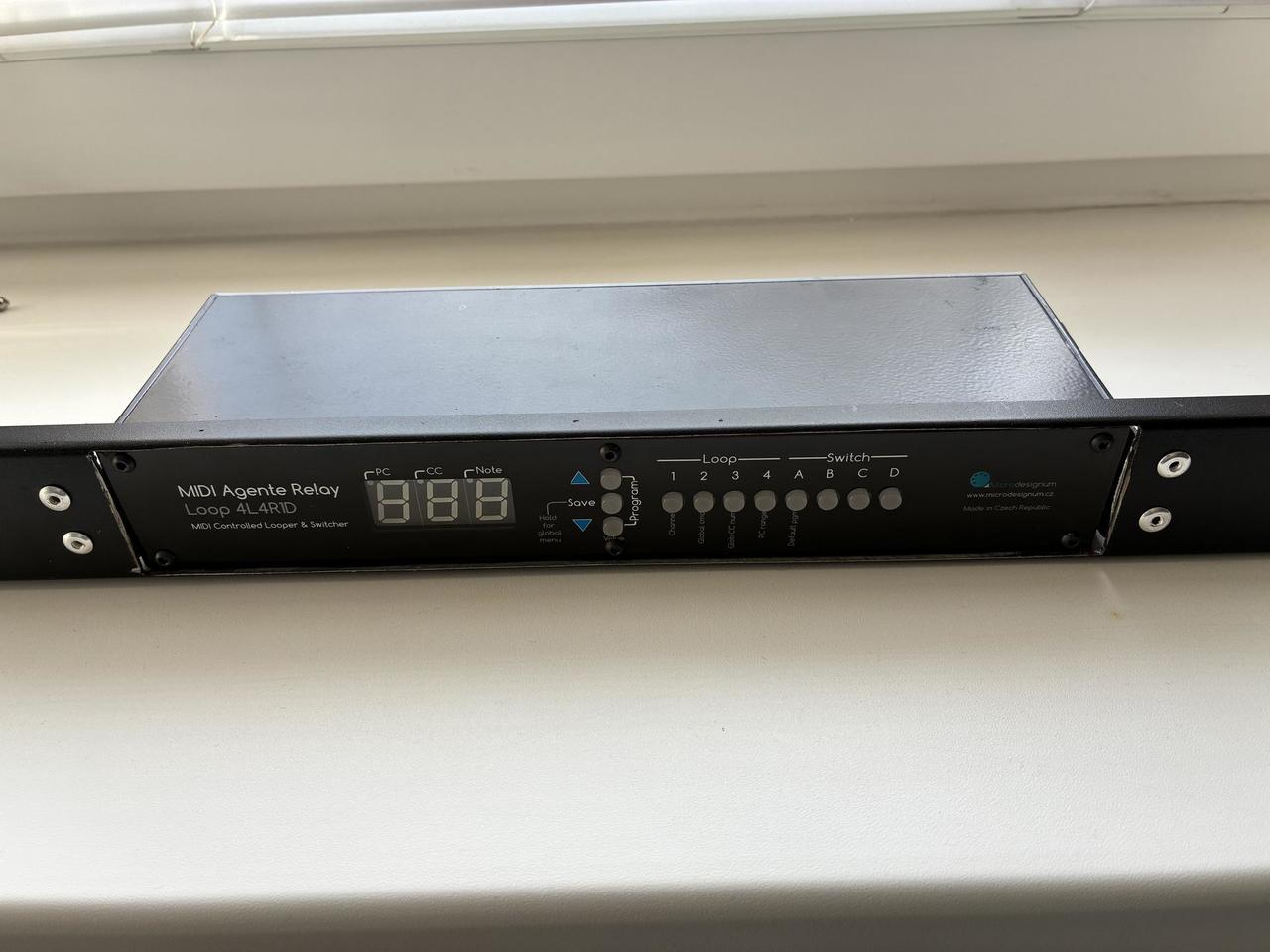 MIDI Agente Relay Loop 4L4R1D MIDI spínač