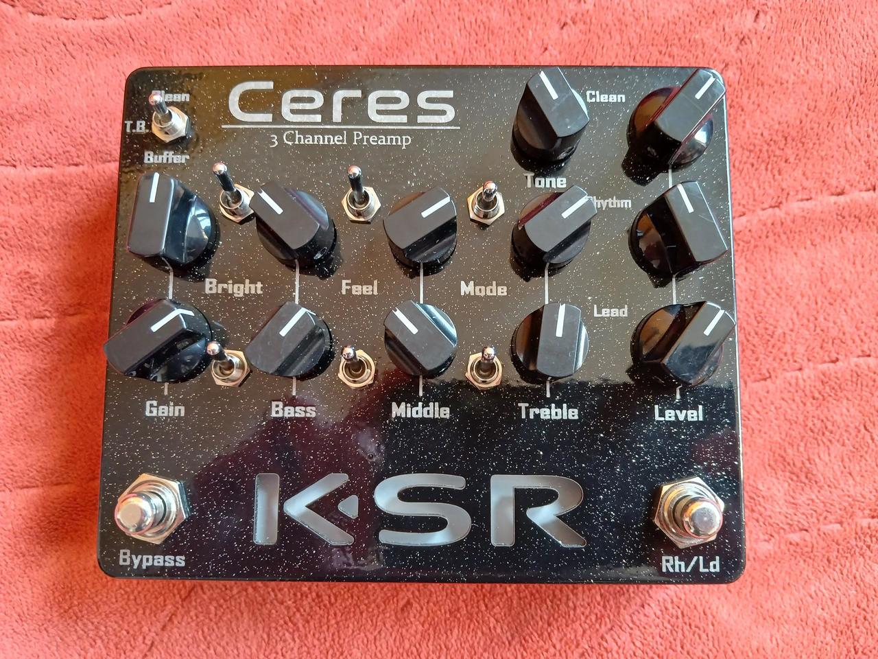 KSR Ceres – 3ch Preamp Pedal