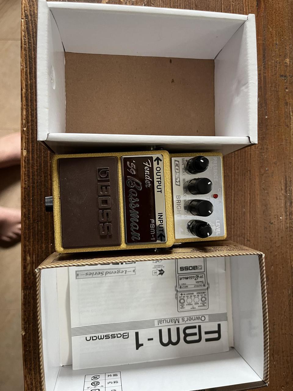 BOSS FBM-1 FENDER BASSMAN 59 Legend Series