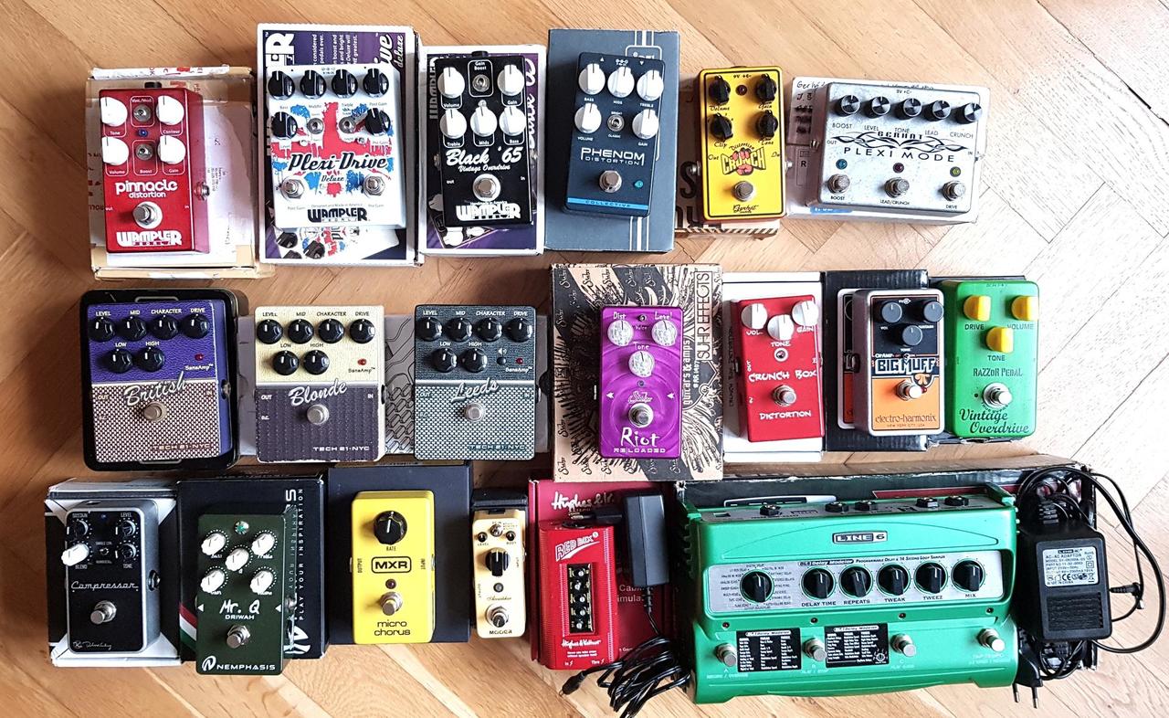Gitarové efekty na predaj (Nitra)
