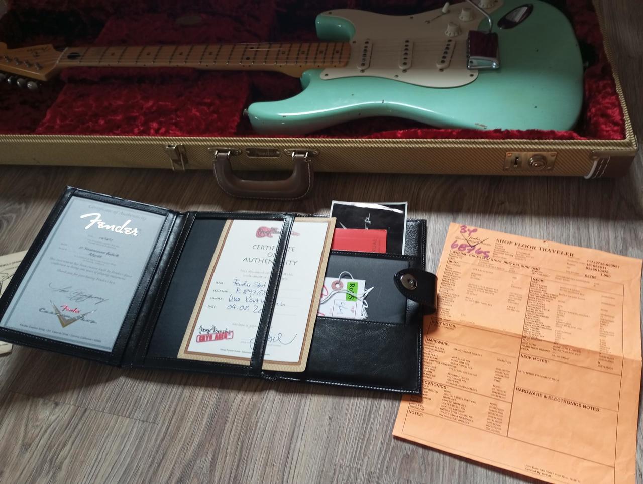 Fender stratocaster 57 relic Custom shop