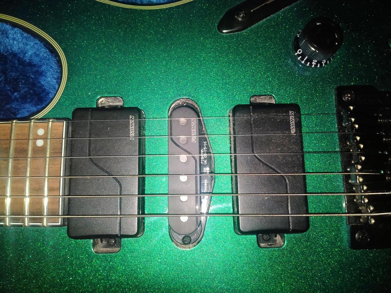 IBANEZ S671ALB Blue Chameleon