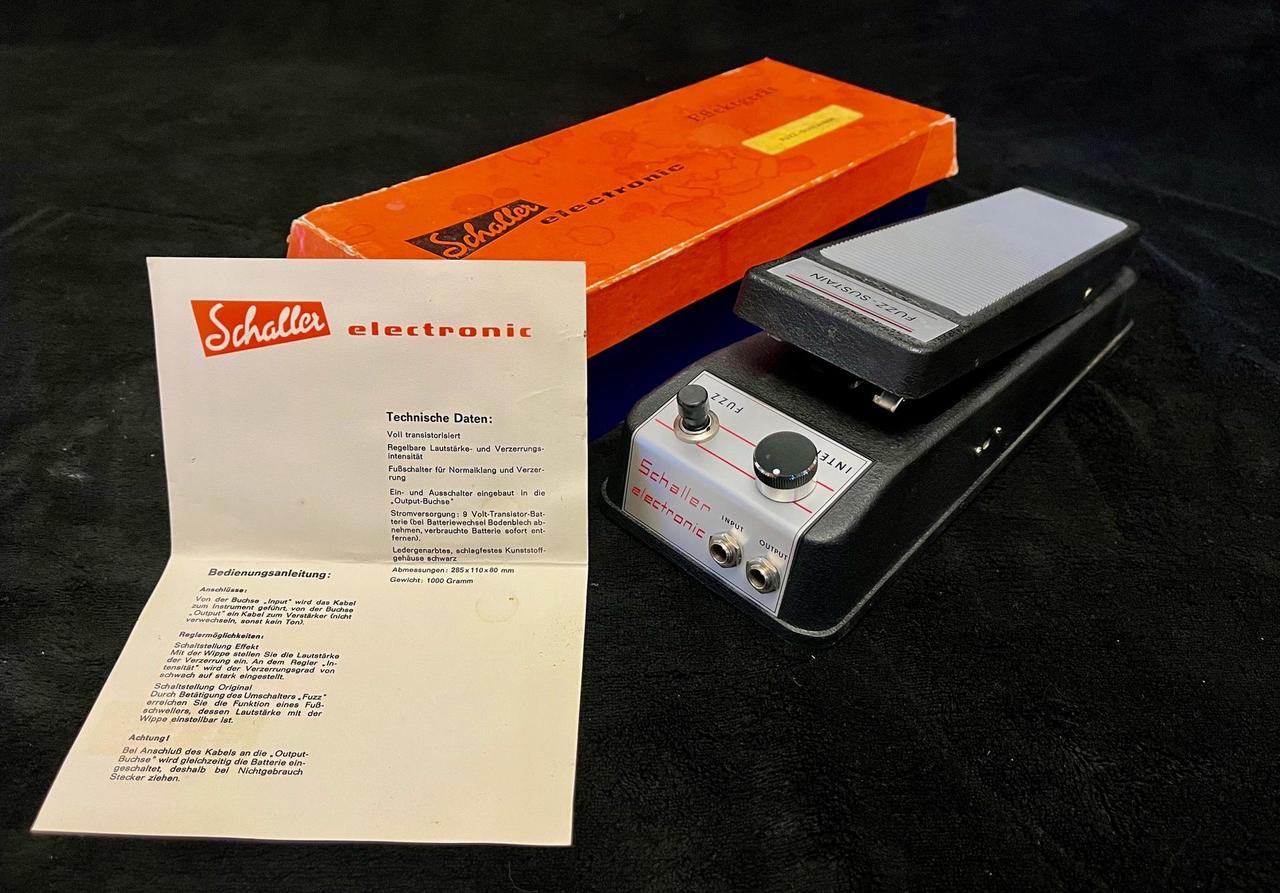 SCHALLER FUZZ - SUSTAIN - VINTAGE 70´s
