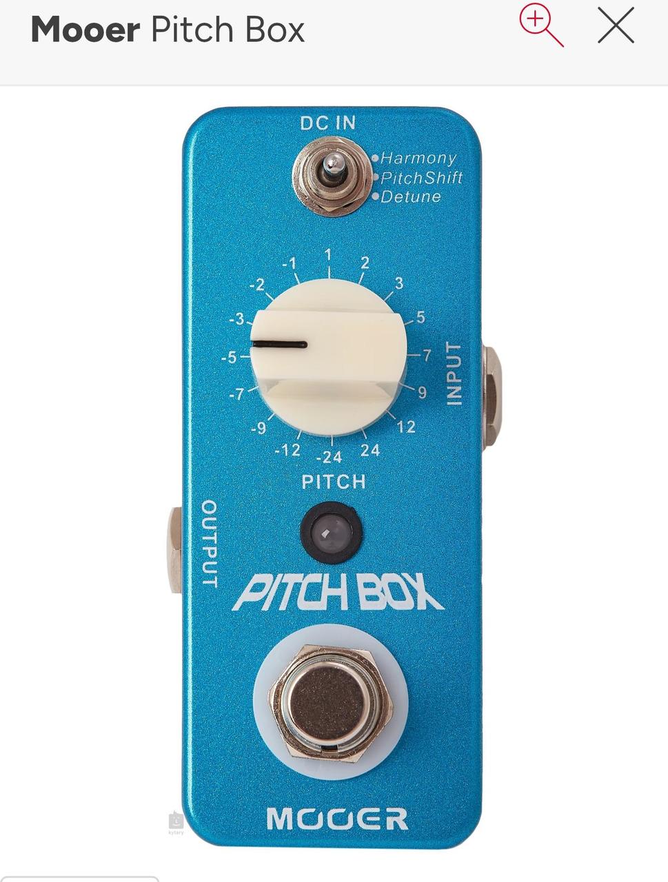 Pitch box octaver Mooer