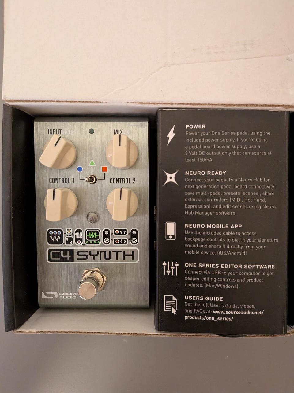 Source Audio C4 Synth – bass/guitar synth pedál