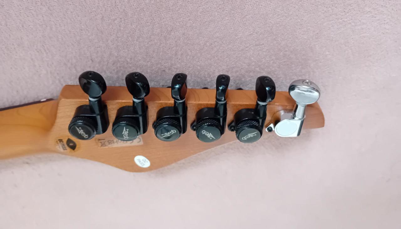 Jet Guitars JS-450 Rosewood, Transparent Green