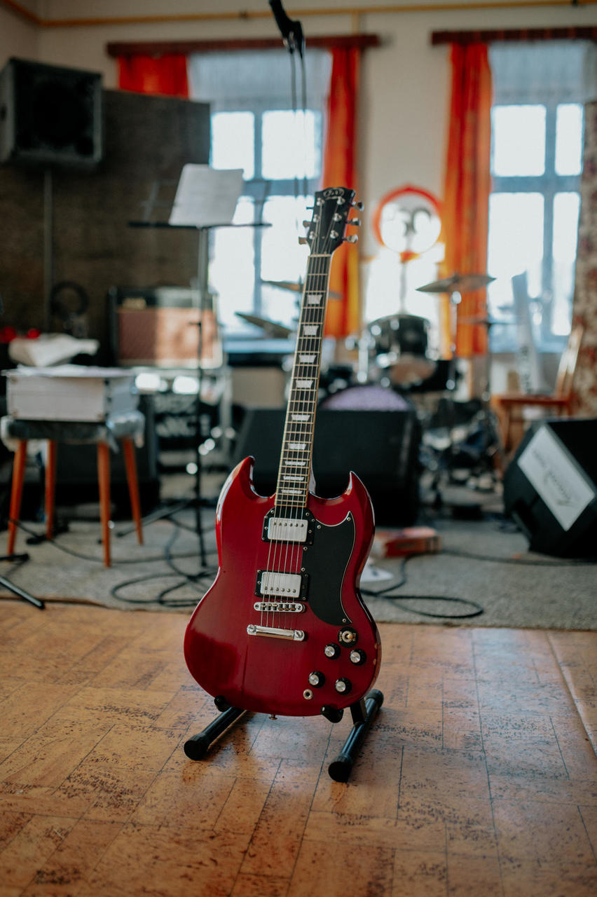 Elektrická kytara typu SG, Gotoh mechaniky