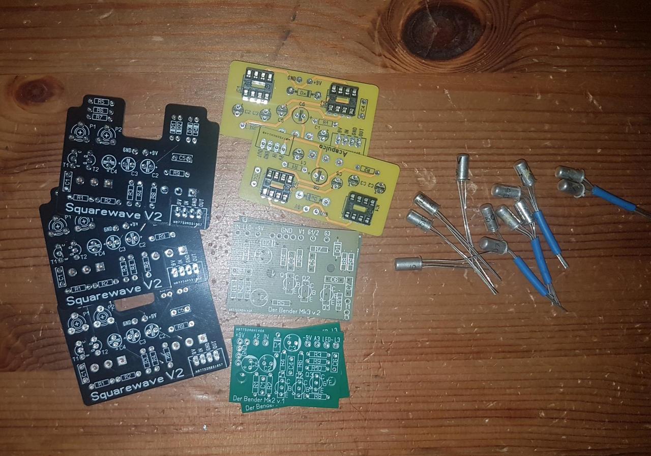 Uklid šuplíku: PCB pro bastlíře a germaniové tranzistory