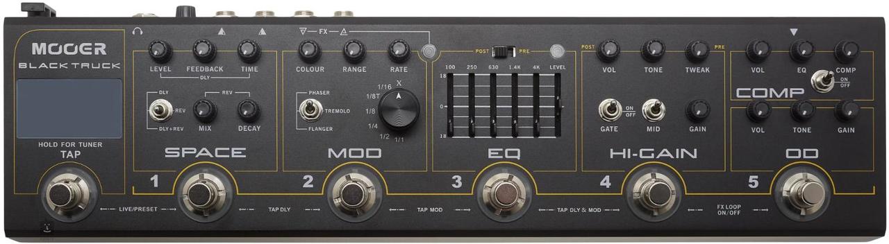 Multiefekt MOOER Black Truck