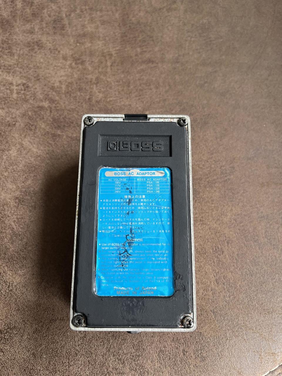 Boss DD-2 (blue label, 1984)